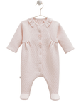 Baby Overall mit Fuß für Mädchen aus Baumwolle