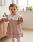 Babykleid mit besticktem Kragen – Royal Baby