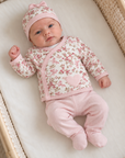 5-teiliges Neugeborenen-Set aus Baumwolle – Floral Dreams