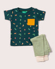 T-shirt e Pantaloni della tuta - Set da gioco Mini Marvels in cotone bio