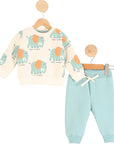 THREE ROPE ELEPHANT SET 6 Months, 12 Months, 18 Months Boy