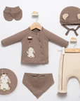 5-teiliges Baby Set Rabbit´s Balloon aus Baumwolle