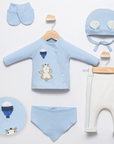 5-teiliges Baby Set Rabbit´s Balloon aus Baumwolle