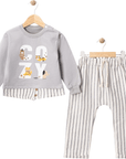 2-teiliges COZY Baby Outfit aus Baumwolle