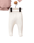 3-teiliges Baby Rosa Set aus Bio-Baumwolle