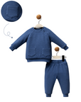 2-teiliges Baby Set aus Bio-Baumwolle (Hose & Langarmoberteil)