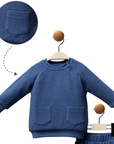 2-teiliges Baby Set aus Bio-Baumwolle (Hose & Langarmoberteil)