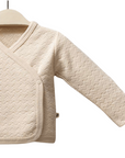 3-teiliges Neugeborene Set aus Bio-Baumwolle Beige (0-3M)