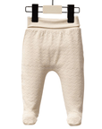 Bio-Baumwolle 3-teiliges Baby Set Beige