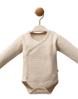 Bio-Baumwolle 3-teiliges Neugeborenen-Set Beige