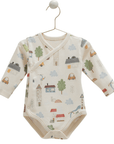 3-teiliges Baby Set – Body, Fußhose & Decke – Basic Collection
