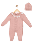 Baby Overall Set mit Mütze aus Baumwolle