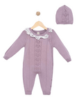 Baby Overall Set mit Mütze aus Baumwolle