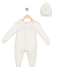 Baby Overall Set mit Mütze aus Baumwolle