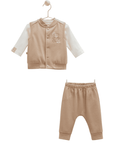 3-teiliges Baby Set – Jacke, Sweatshirt & Hose