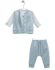 3-teiliges Baby Set – Jacke, Sweatshirt & Hose