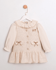 Kleid mit Stickerei Set für Mädchen
