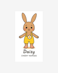 handgemachtes Bio-Häkel-Kaninchenspielzeug Daisy, Amigurumi-Spielzeug
