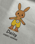 handgemachtes Bio-Häkel-Kaninchenspielzeug Daisy, Amigurumi-Spielzeug