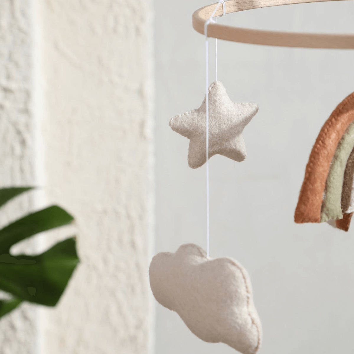 Montessori Baby Mobile - RAINBOW