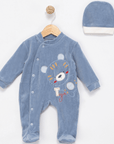 Baby Overall Set aus Baumwolle Velvet Tiger