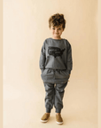 Sweatshirt Aus Bio-Fleece - L'aventure vous attend