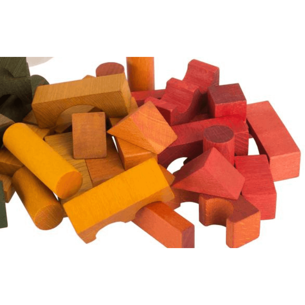 Bauklötze im Sack - 100 Stück Regenbogen (ab 12 Monate)