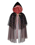 Magical two-sided children's cape Rainbow Stars