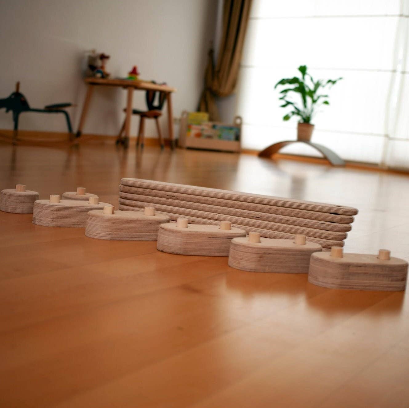 Schwebebalken-Set Montessori Spielzeug