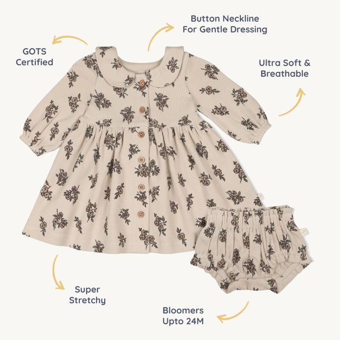 Abito Biologico con Colletto - Posy