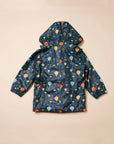 Waterproof Kids Rain Jacket made from recycled PET