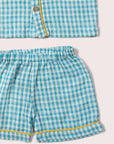 Kinder Pyjama Short Set - Blue Moon