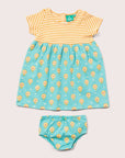 Sunflower Kleid (mit Windelüberzughose 0—24M)