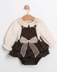2 Teiliges Baby Set Kleid mit Hemd für Mädchen