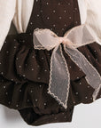 2 Teiliges Baby Set Kleid mit Hemd für Mädchen