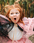 Magico mantello per bambini double-face “Rainbow Stars”