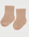 Baby Kamelwolle Socken Beige