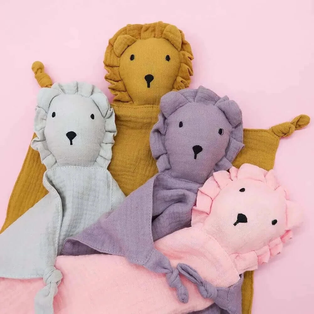 Lion Rosa Schmusetuch - Cheeky Nomads