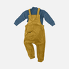 Mehrfarbig Jumpsuit mit Pulli in Mustard - Cheeky Nomads