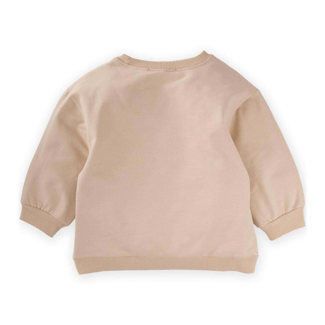 Fruit Embroidered Sweatshirt- Sand - Cheeky Nomads