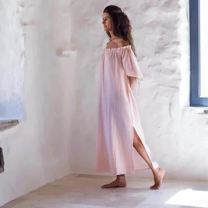 Das romantische Sile schulterfreies Kleid - Cheeky Nomads