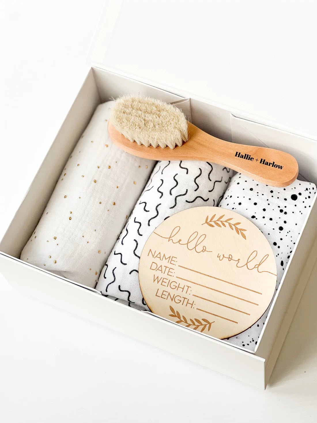 Neugeborenen-Geschenkbox "Mono" - Cheeky Nomads